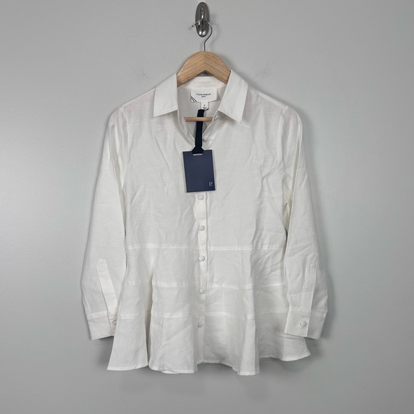 POMANDER PLACE White Ashlen Blouse - Picture 6 of 12